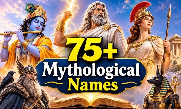 75+ Mythological Names_ Powerful Meanings and Origins