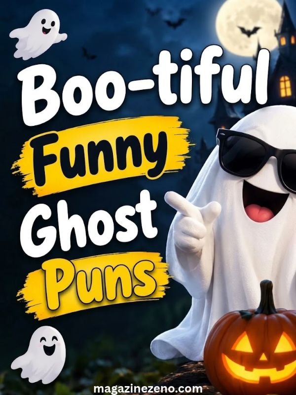Boo-tiful Funny Ghost Puns