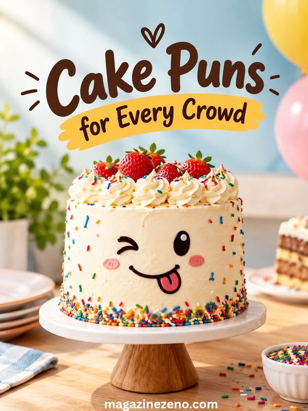 Cake Puns for Every Crowd