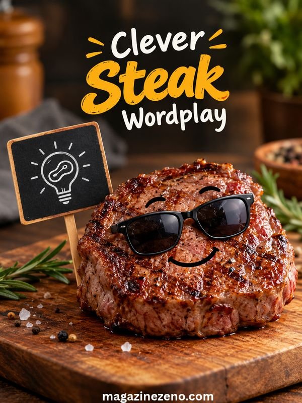 Clever Steak Wordplay