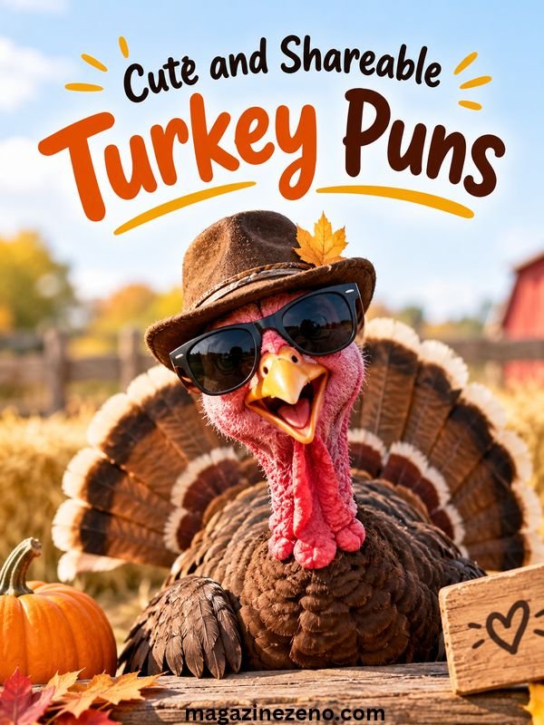 Cute and Shareable Turkey Puns