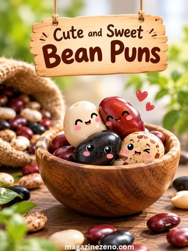 Cute and Sweet Bean Puns