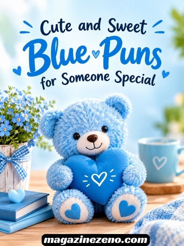 Cute and Sweet Blue Puns for Someone Special