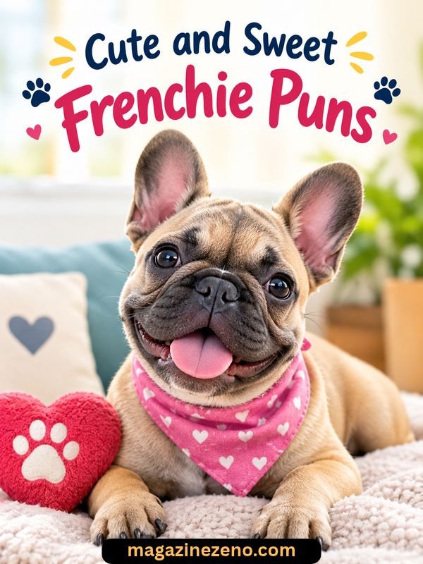 Cute and Sweet Frenchie Puns