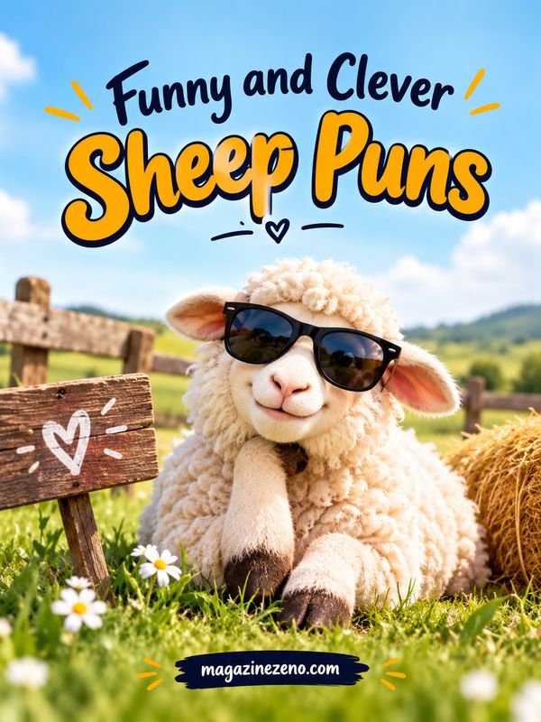 Funny and Clever Sheep Puns