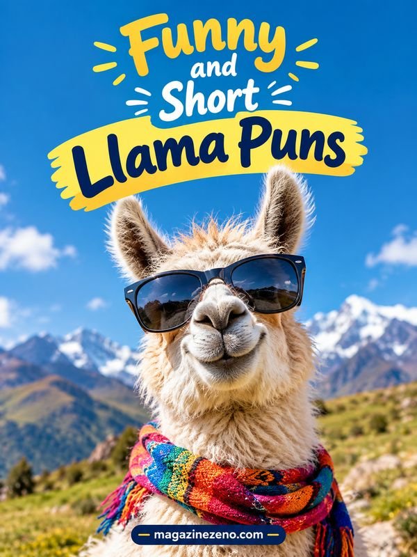 Funny and Short Llama Puns