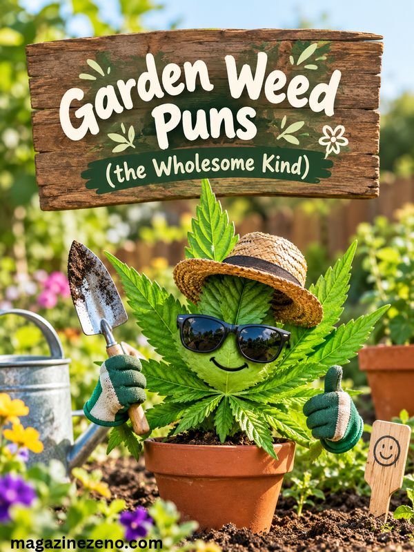 Garden Weed Puns (the Wholesome Kind)