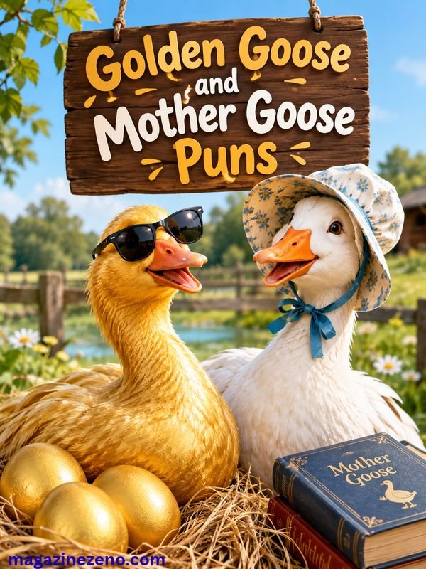 Golden Goose and Mother Goose Puns