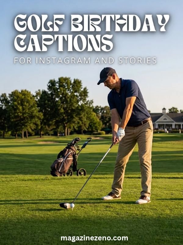 Golf Birthday Captions for Instagram and Stories