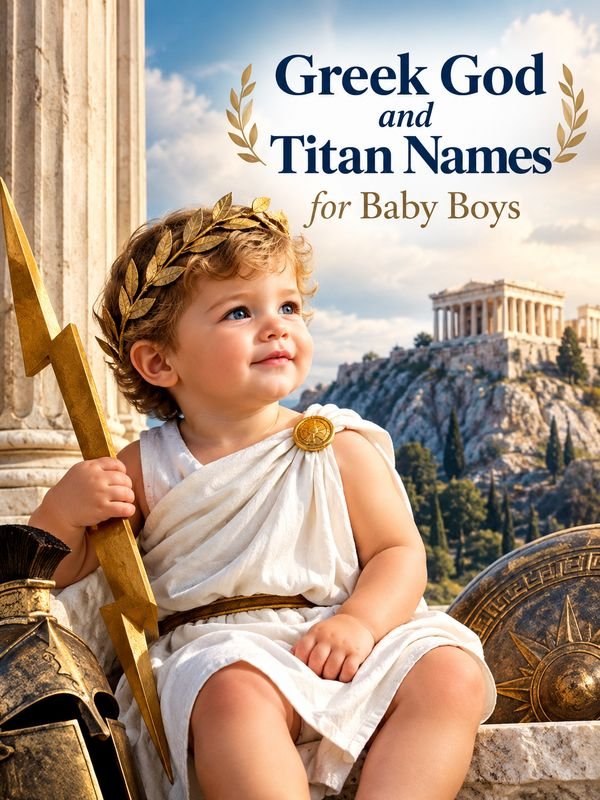 Greek God and Titan Names for Baby Boys