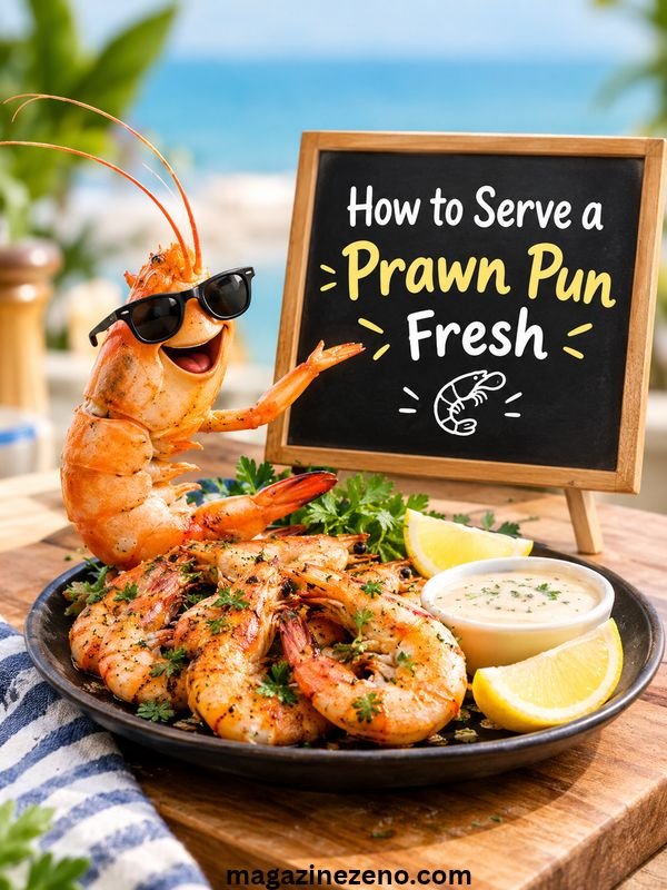 How to Serve a Prawn Pun Fresh