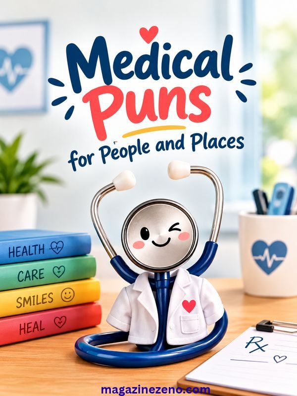 Medical Puns for People and Places