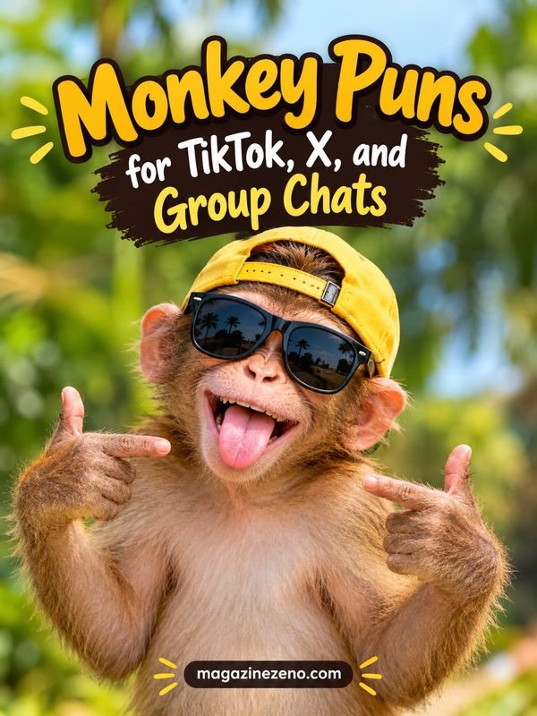 Monkey Puns for TikTok, X, and Group Chats
