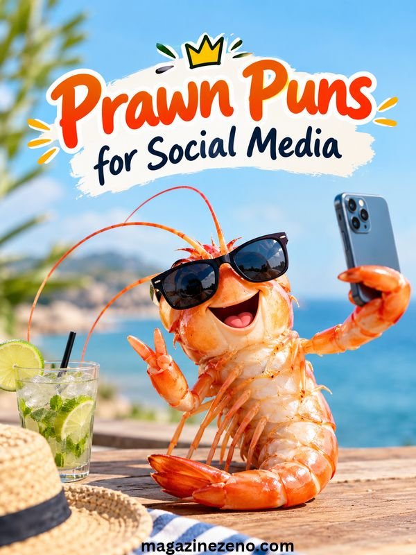 Prawn Puns for Social Media