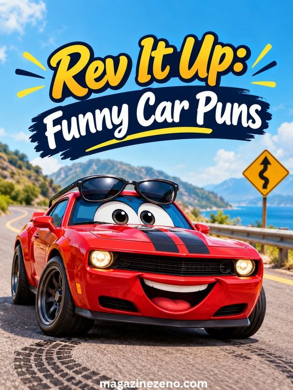 Rev It Up: Funny Car Puns