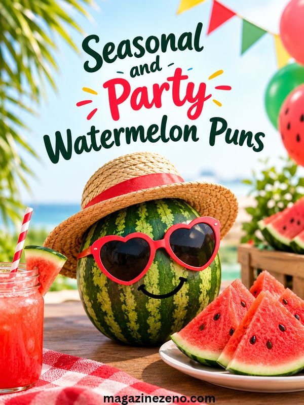 Seasonal and Party Watermelon Puns
