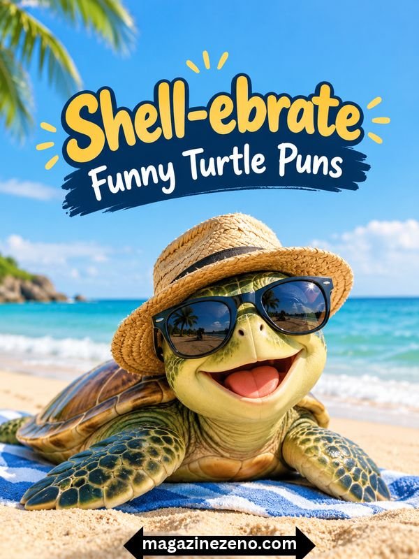 Shell-ebrate: Funny Turtle Puns