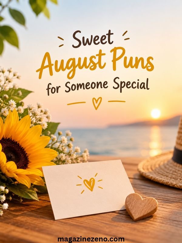Sweet August Puns for Someone Special