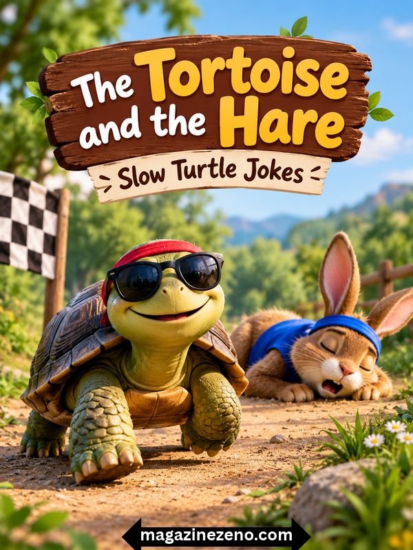 The Tortoise and the Hare: Slow Turtle Jokes