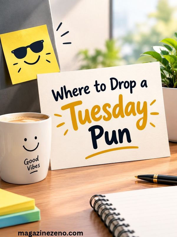 Where to Drop a Tuesday Pun
